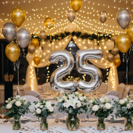 Silver Jubilee Theme Decoration